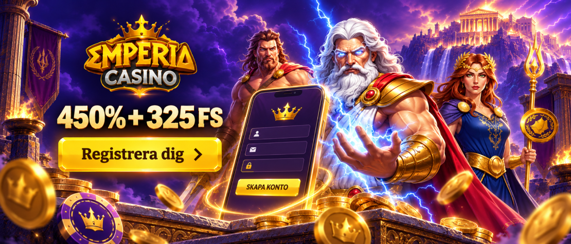 SĂ„ registrerar du dig hos Emperia Casino