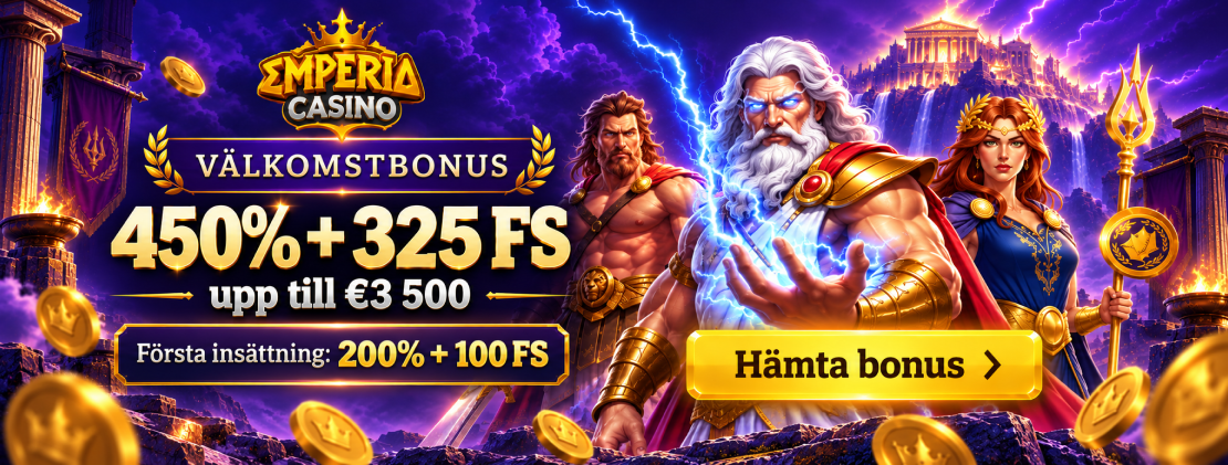 Emperia Casino vÀlkomstbonus